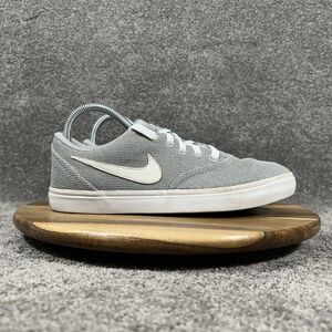 Nike SB Check Solar 921464-002 Women’s Size 8.5 Gray Athletic Skate Shoes Used